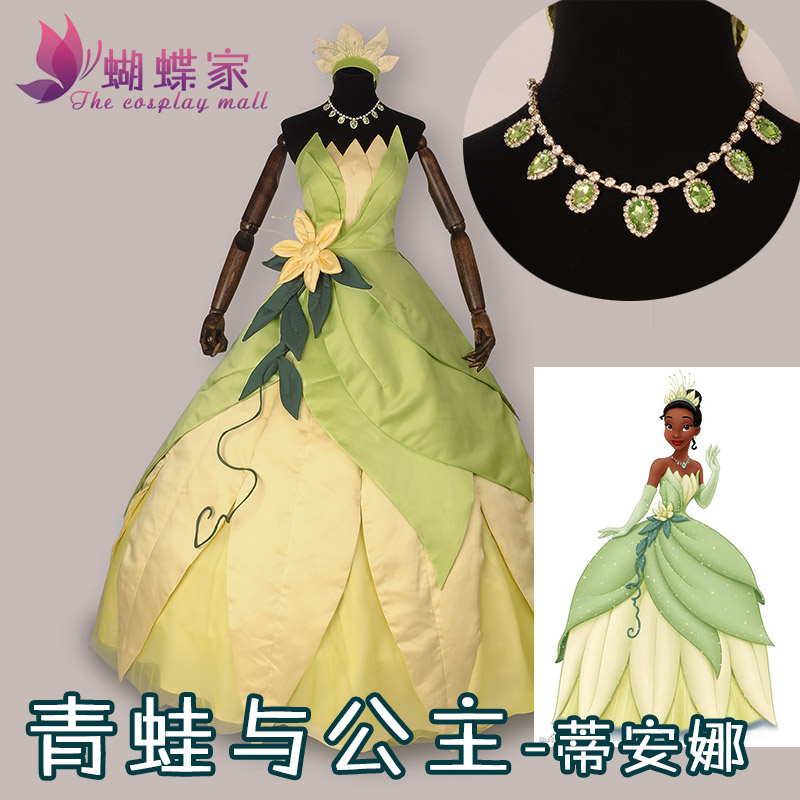 Tech Accessories Women - Kostum Cosplay Gaun Putri Tiana Kostum