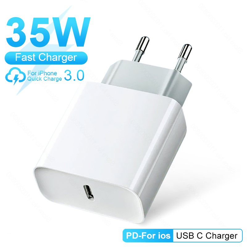 Tech Accessories Apple - Pengisi daya Cepat PD 35W untuk