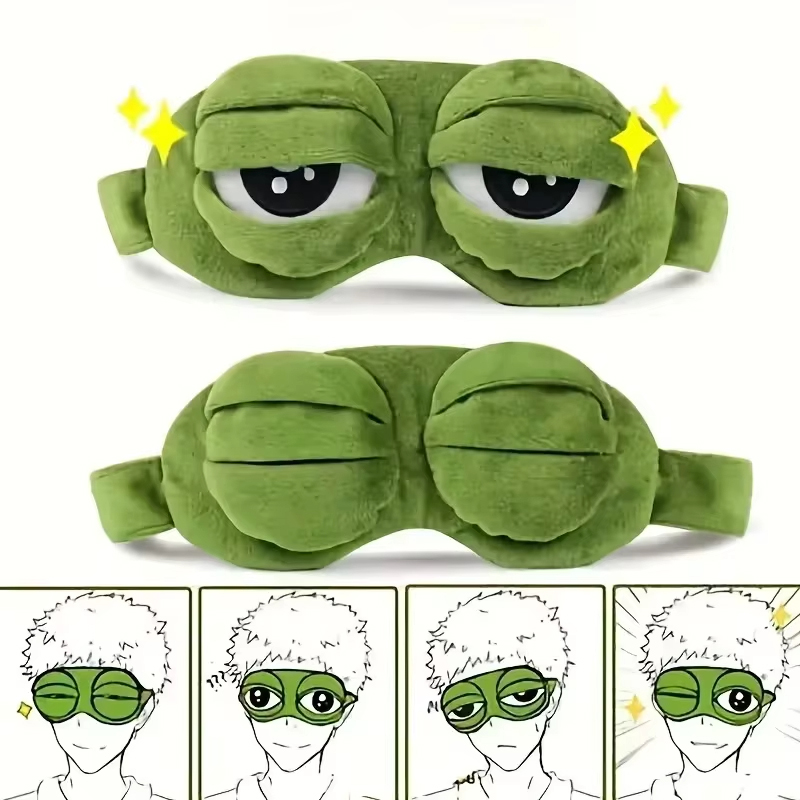 Tech Accessories Women - Penutup Mata Berbentuk Katak untuk Pesta,