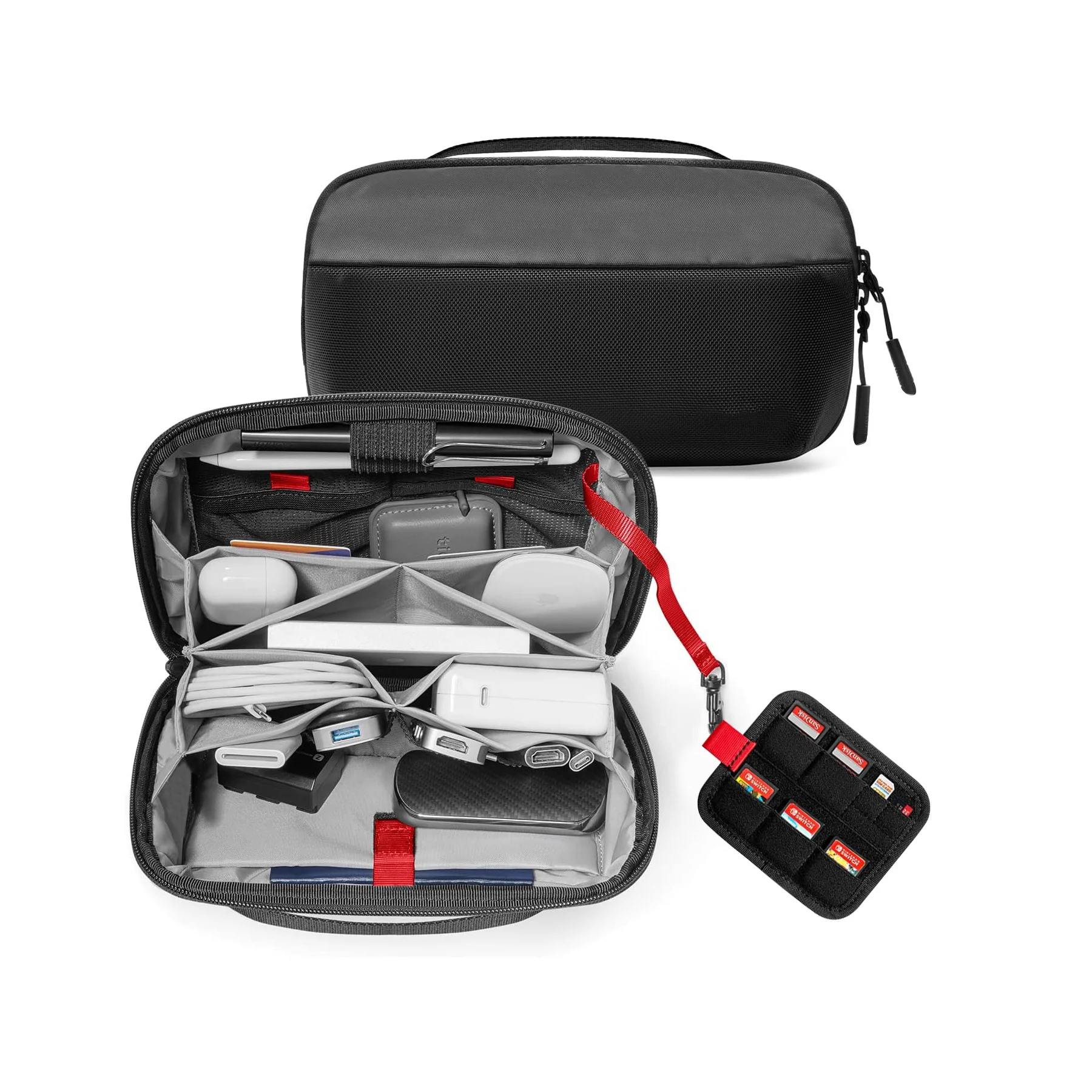 Tech Accessories Store - Kantong Organizer Perlengkapan Teknologi Perjalanan, Tahan