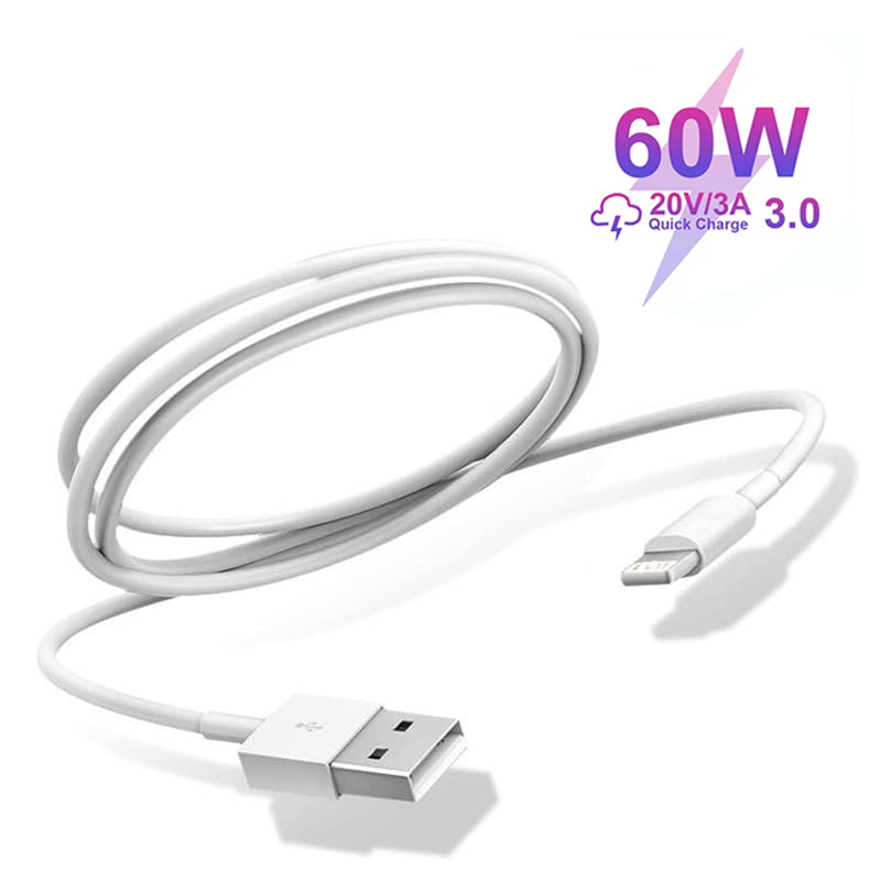 Tech Accessories Apple - Kabel USB A ke Lightning untuk