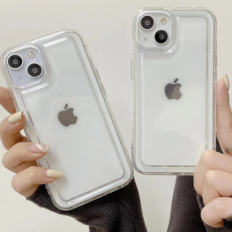 Tech Accessories Iphone - Casing Ponsel Transparan Anti Benturan Untuk