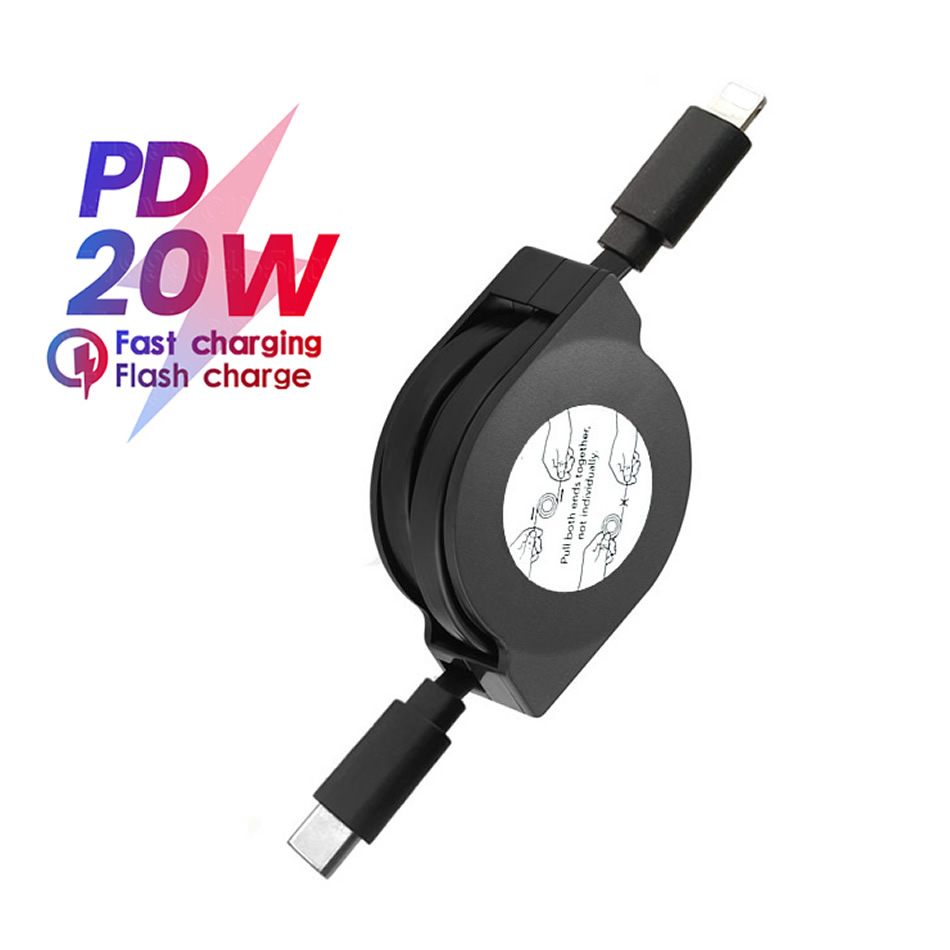 Tech Accessories Apple - Kabel pengisi daya Cepat PD 20W,