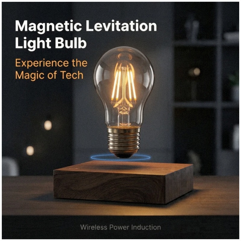 Tech Accessories Gifts - Lampu Meja LED Nirkabel Mengambang dengan