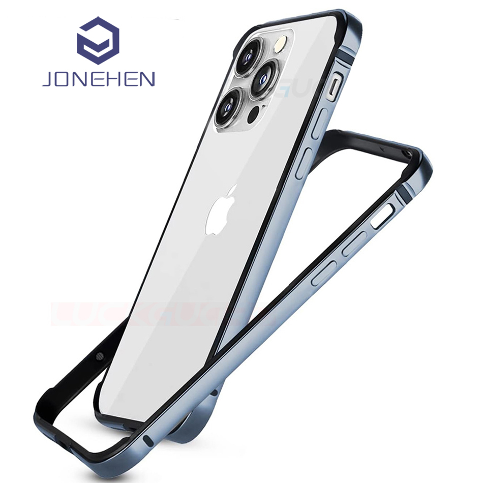 Tech Accessories Iphone - Casing pelindung ponsel aluminium ringan, aksesori