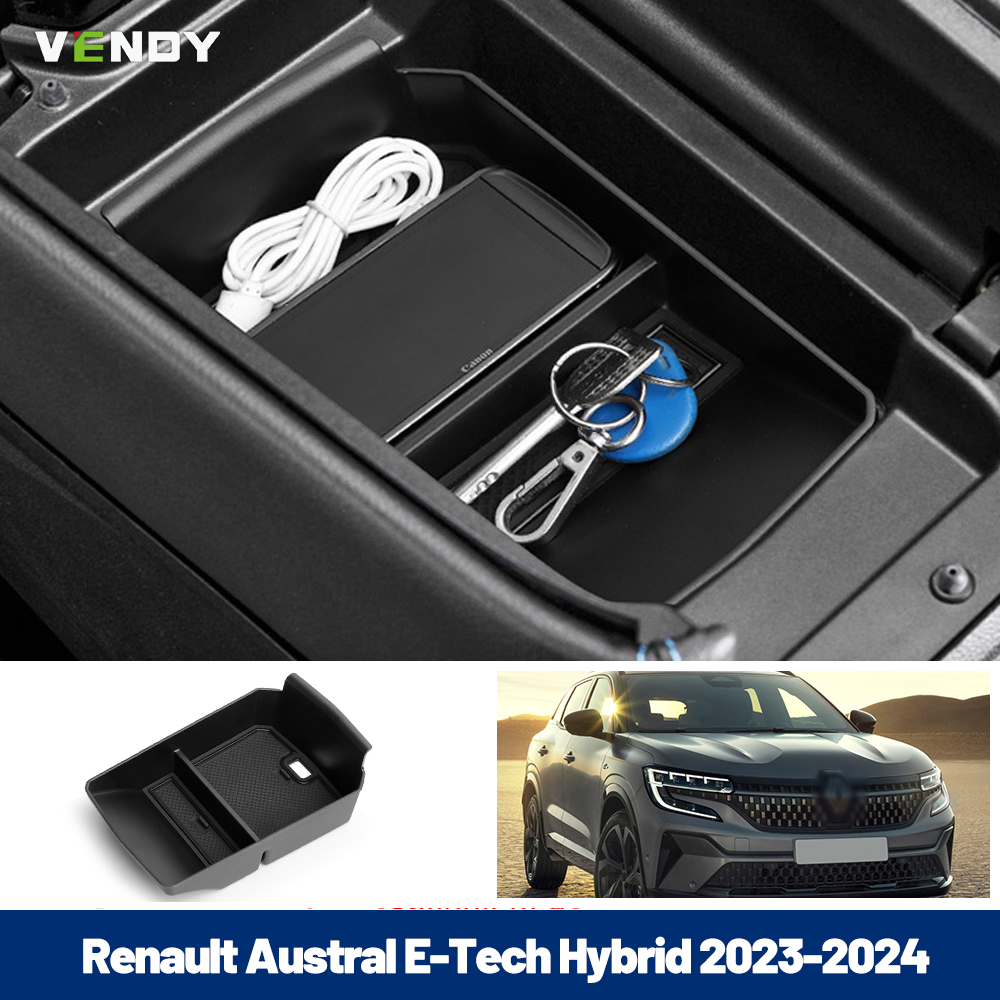 Tech Accessories Storage - Kotak penyimpanan sandaran tangan pusat mobil