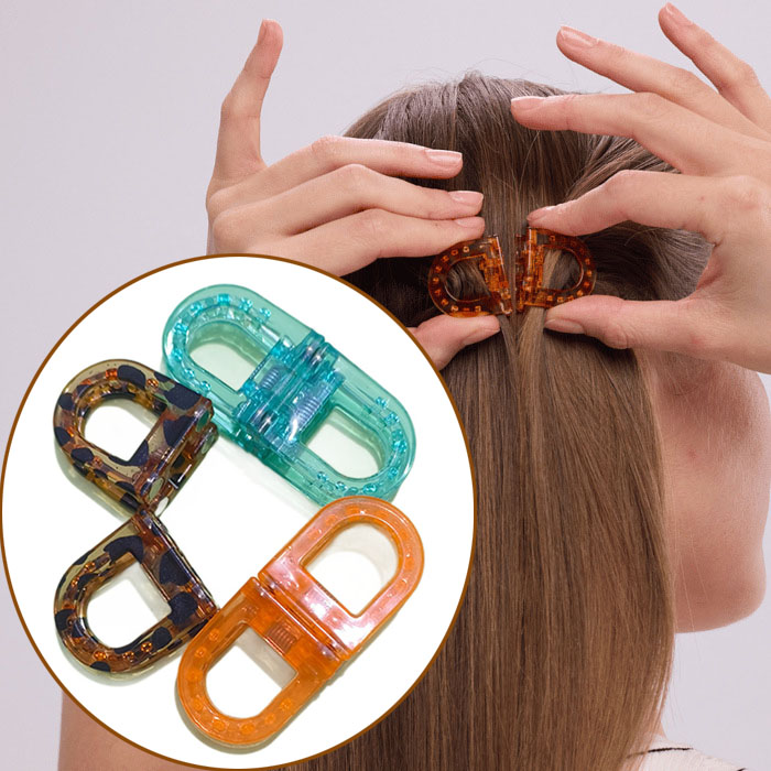 Hi Tech Accessories - 2 Buah Klip Rambut Magnetik Modis