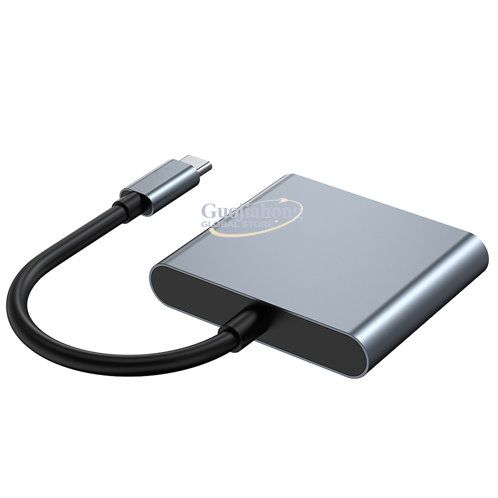 Usb C To Hdmi - Docking station USB-C ke HD tiga-dalam-satu