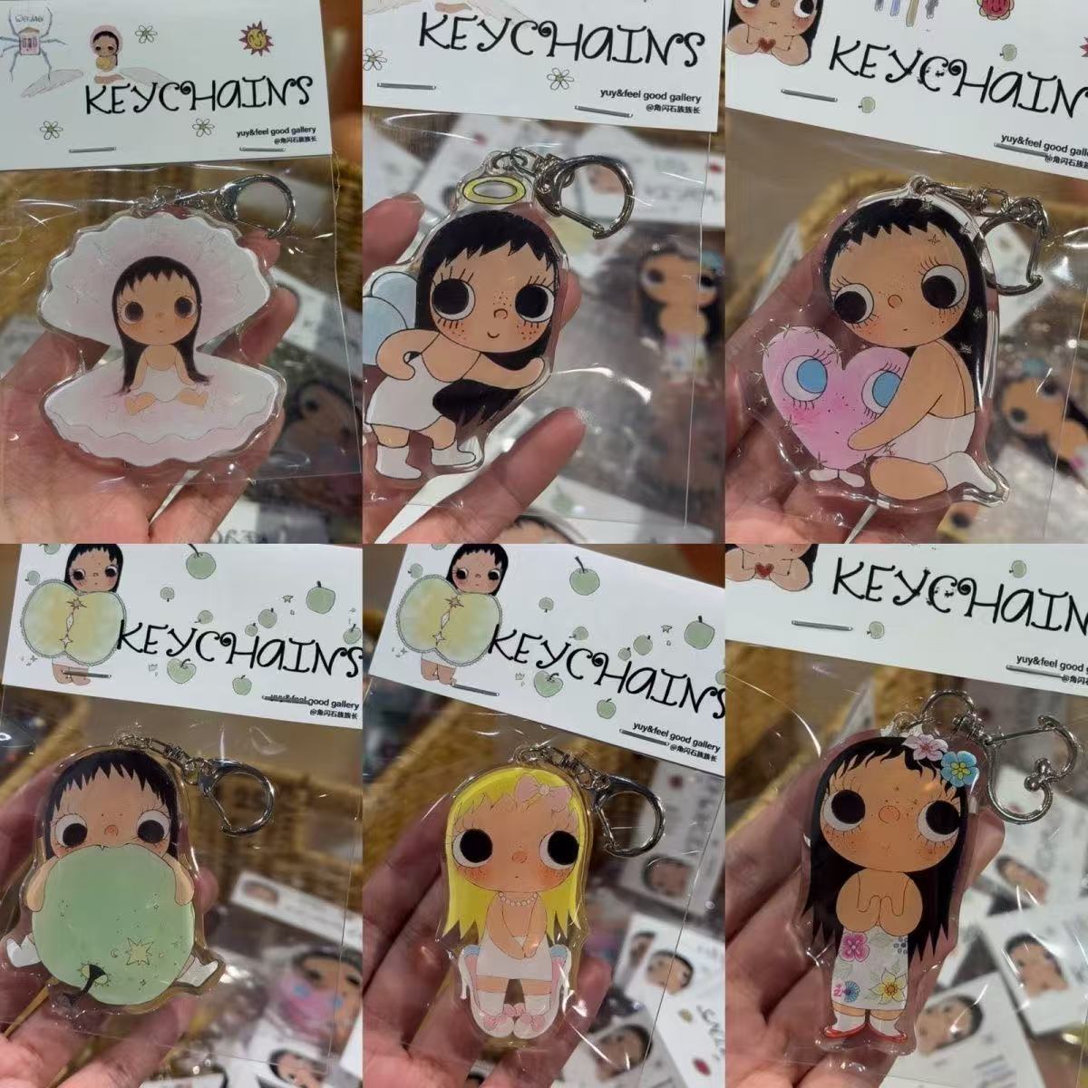 Tech Girl Accessories - Gantungan Kunci Gadis Kartun Lucu Kawaii