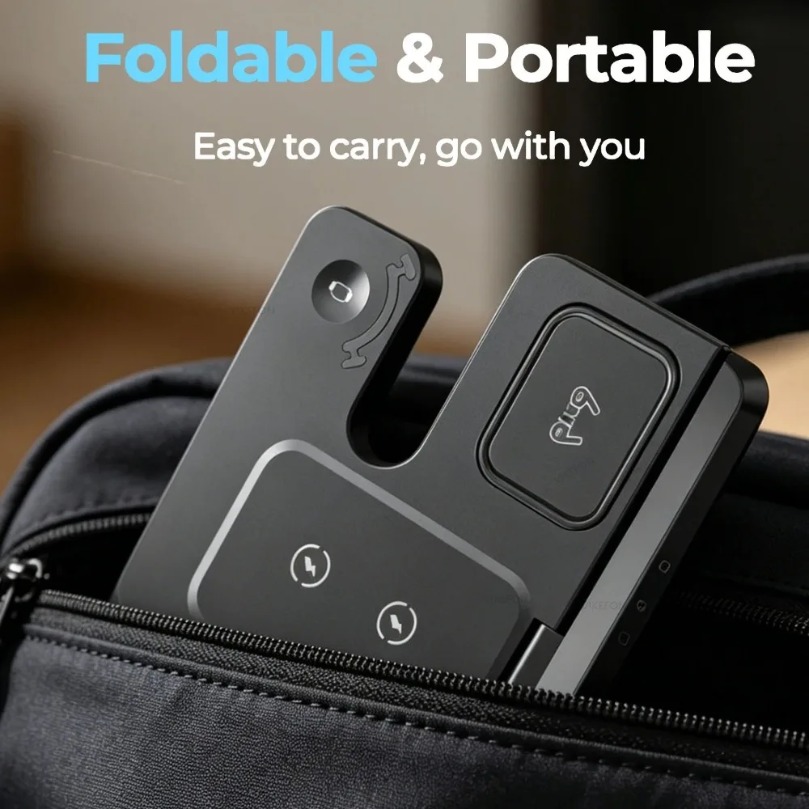 Pengisi Daya Nirkabel Cepat 3  - Wireless Charger 3 In 1 ulasan dan harga