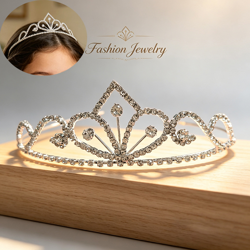 Mahkota Pengantin Berlian Imit - Tech Accessories Women ulasan dan harga