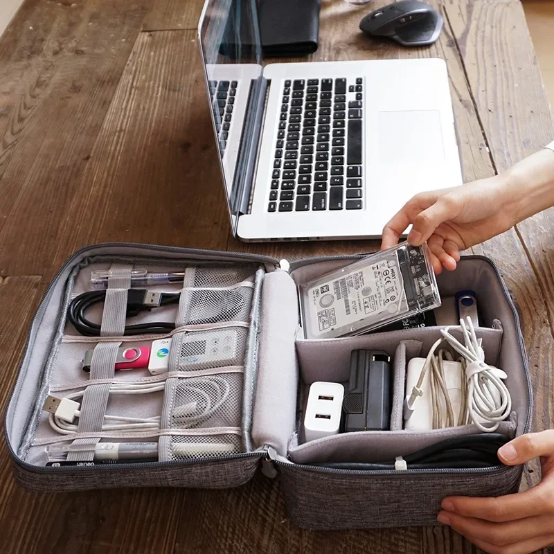 Kotak Organizer Teknologi Port - Tech Accessories Storage ulasan dan harga