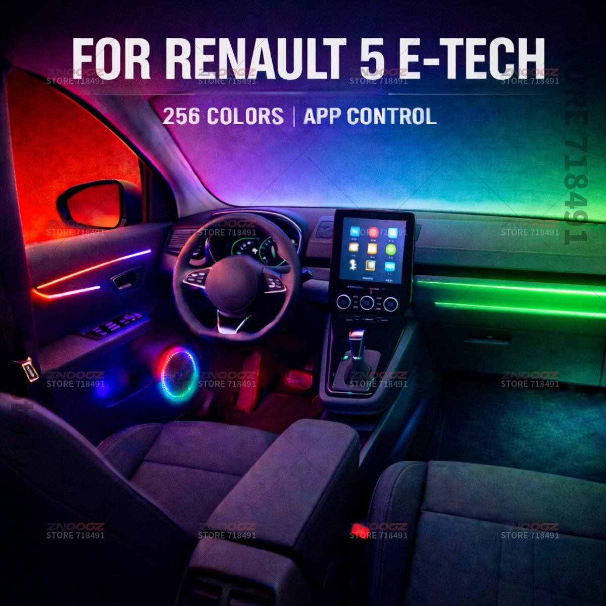 Lampu Interior Mobil RGB 22in1 - Tech Lighting Accessories ulasan dan harga
