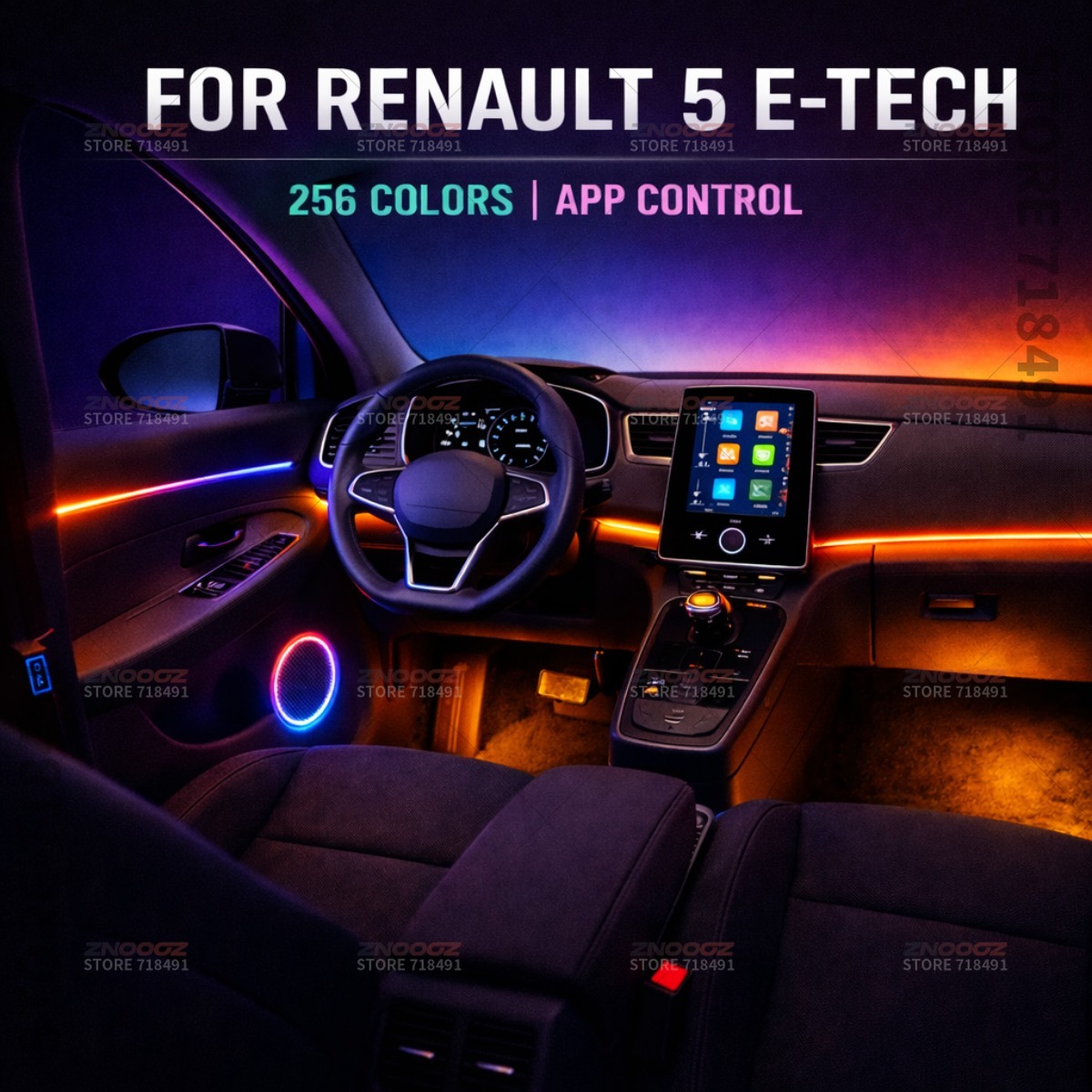Lampu Interior Mobil RGB 22in1 - Tech Lighting Accessories ulasan dan harga