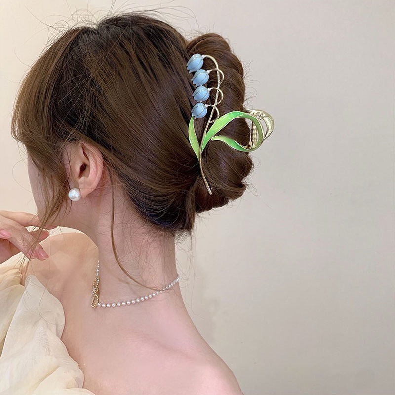 Klip Logam Bunga Lily Of The V - Hi Tech Accessories ulasan dan harga