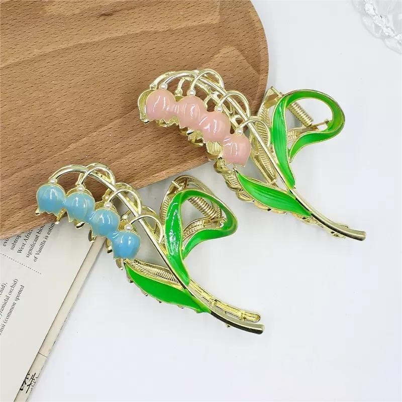 Klip Logam Bunga Lily Of The V - Hi Tech Accessories ulasan dan harga