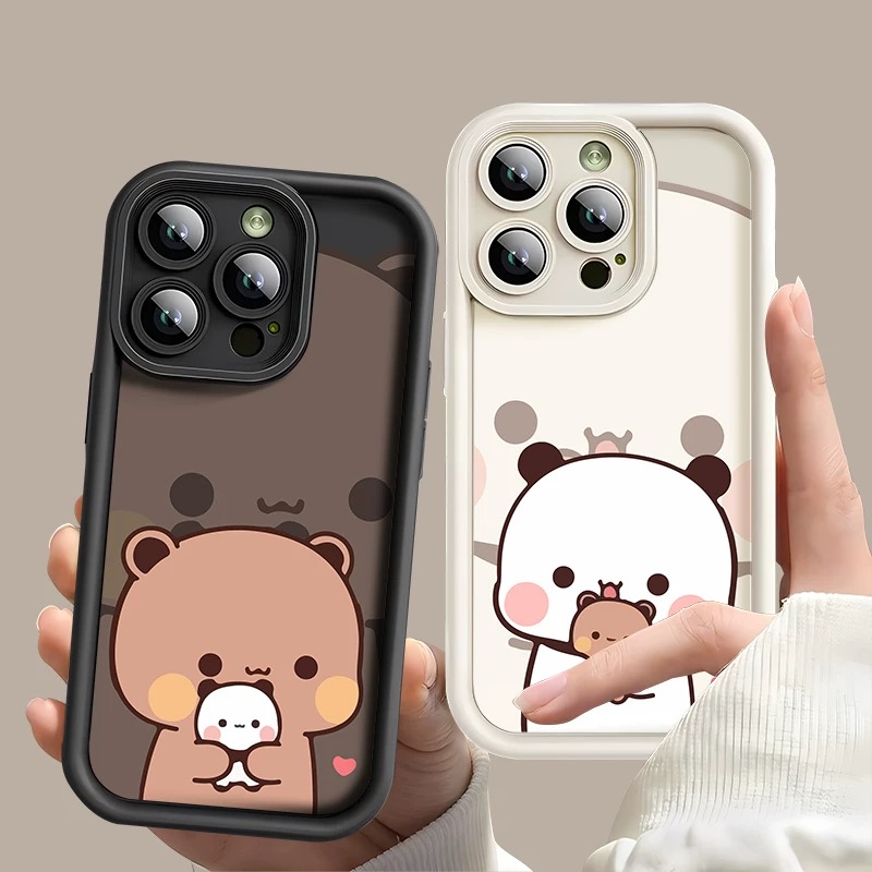 Casing Transparan Kartun Bubu  - Tech Accessories Iphone ulasan dan harga