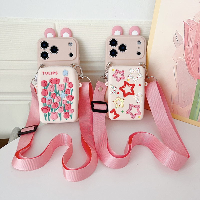 Casing Dompet Tulip Star denga - Tech Accessories Iphone ulasan dan harga