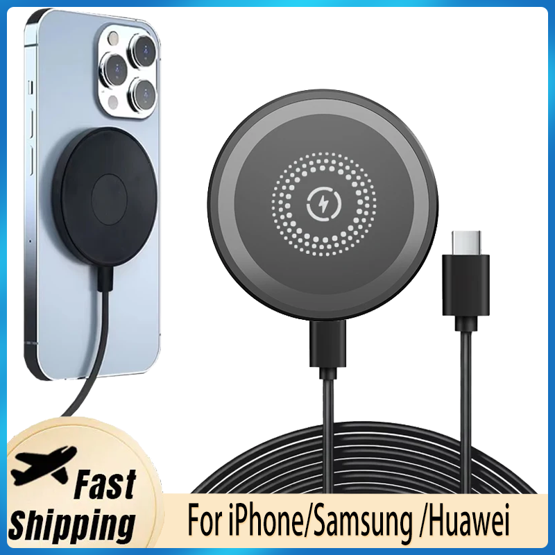 Pengisi Daya Nirkabel Magnetik - Wireless Charger 3 In 1 ulasan dan harga