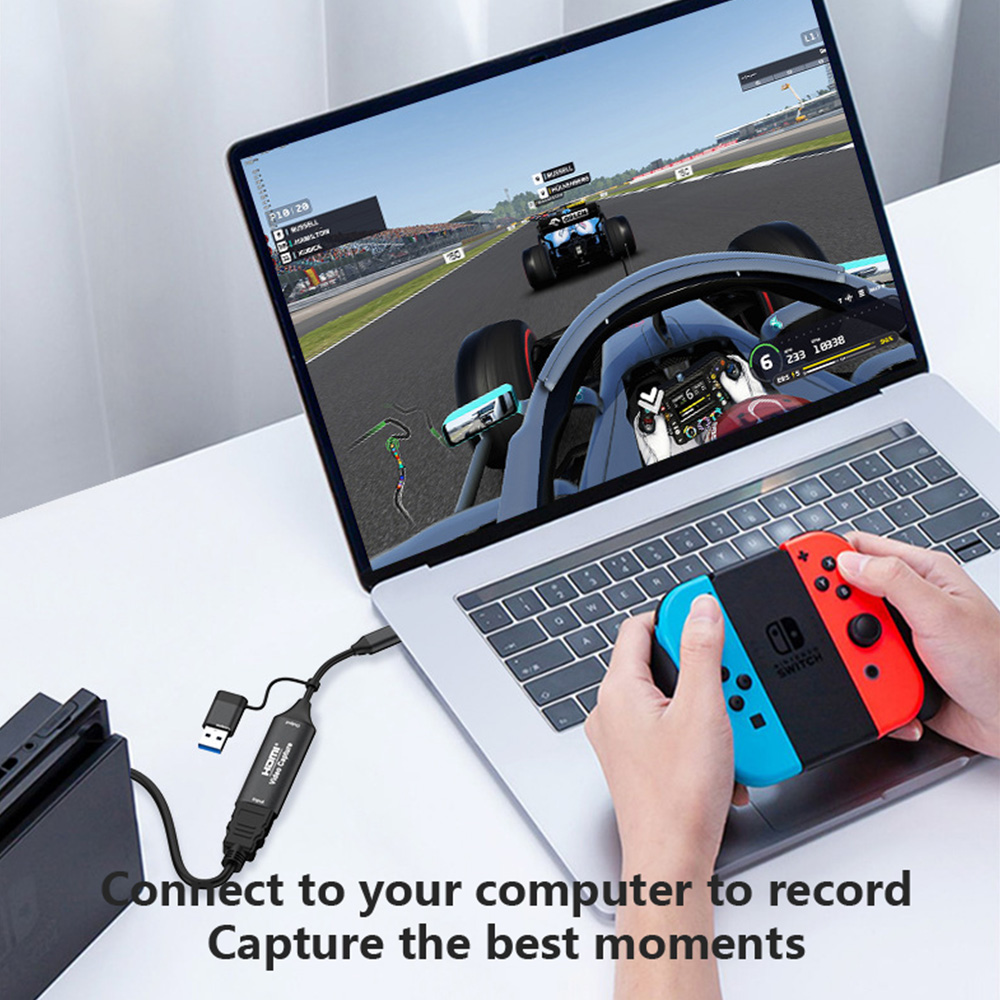 Kartu Tangkap Video 4K 2 in 1  - Usb C To Hdmi ulasan dan harga
