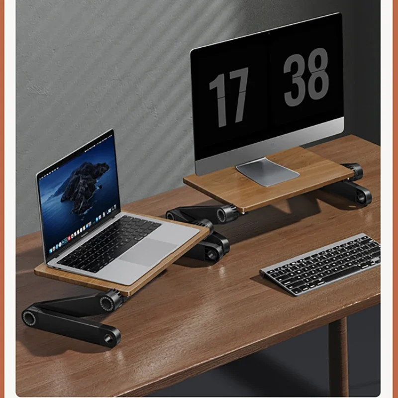 Dudukan Tinggi Laptop Kayu Sol - Laptop Stand Bamboo ulasan dan harga