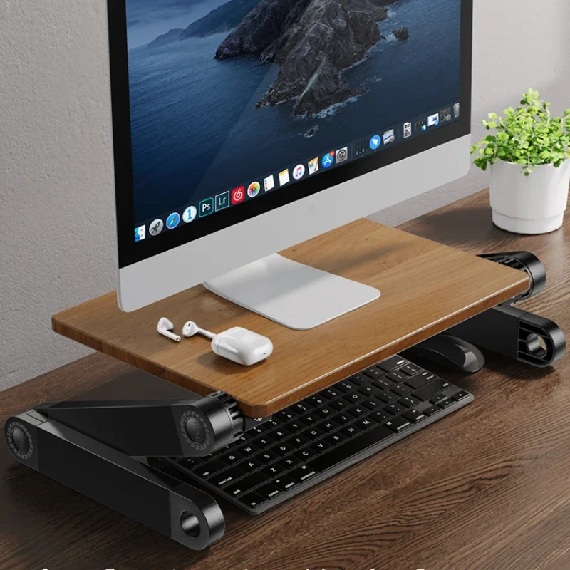 Dudukan Tinggi Laptop Kayu Sol - Laptop Stand Bamboo ulasan dan harga