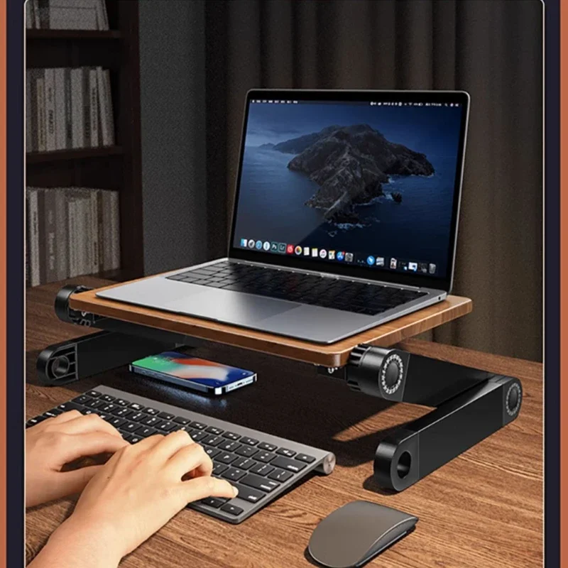 Dudukan Tinggi Laptop Kayu Sol - Laptop Stand Bamboo ulasan dan harga