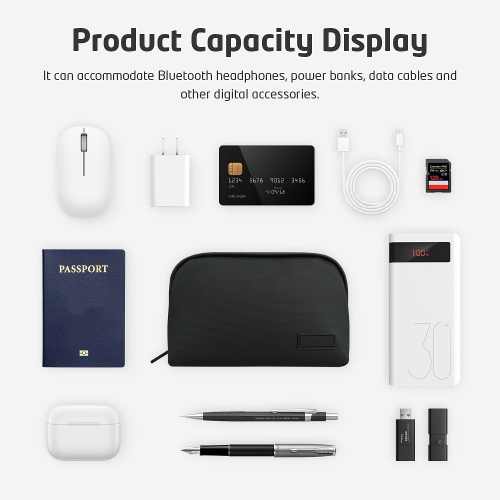 Kantong Teknologi Tahan Air Ri - Tech Accessories Storage ulasan dan harga