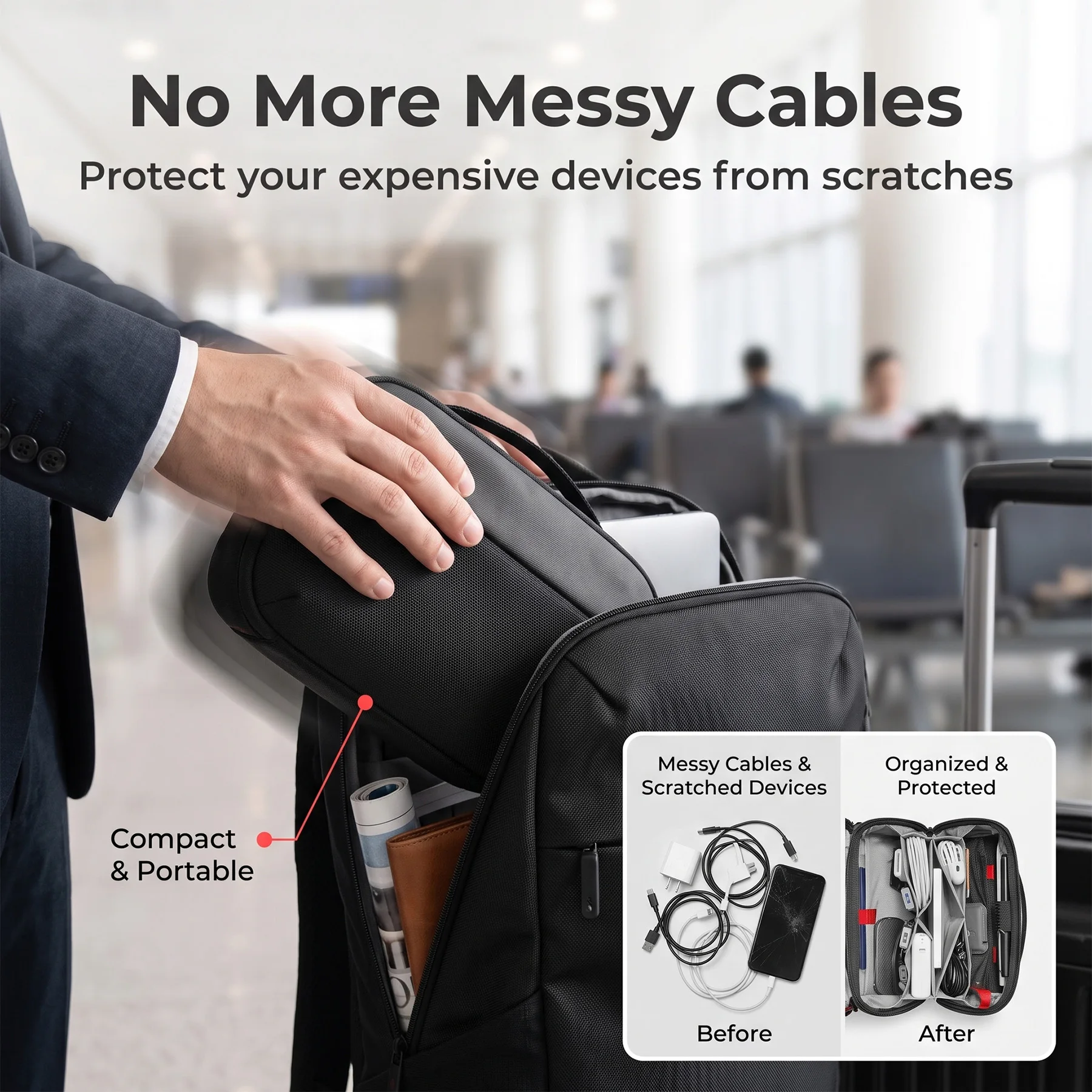 Kantong Organizer Perlengkapan - Tech Accessories Store ulasan dan harga