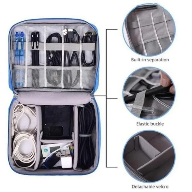 Tas Organizer Elektronik untuk - Tech Accessories Storage ulasan dan harga