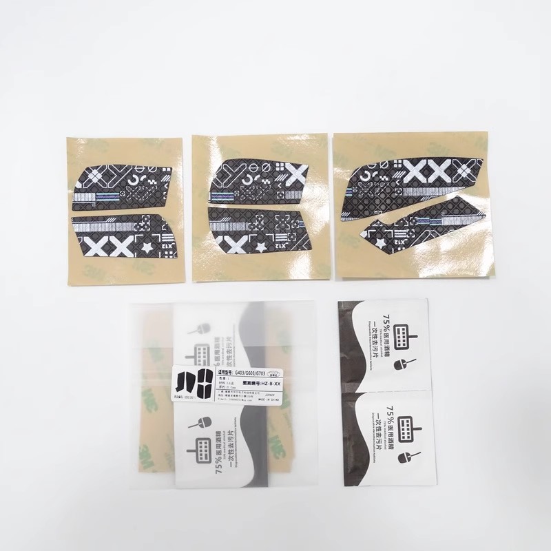 1 Set Mouse Tape anti-selip un - Tech Acc ulasan dan harga