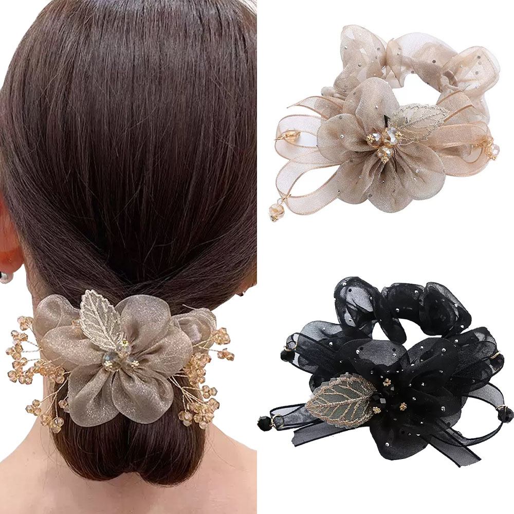 Ikat Rambut Bunga Ikat Rambut  - Hi Tech Accessories ulasan dan harga