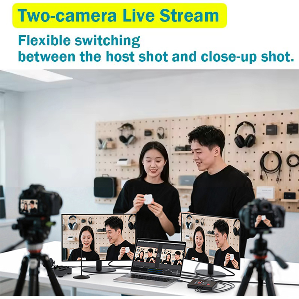 Mixer Switcher Video Streaming - Usb C To Hdmi ulasan dan harga