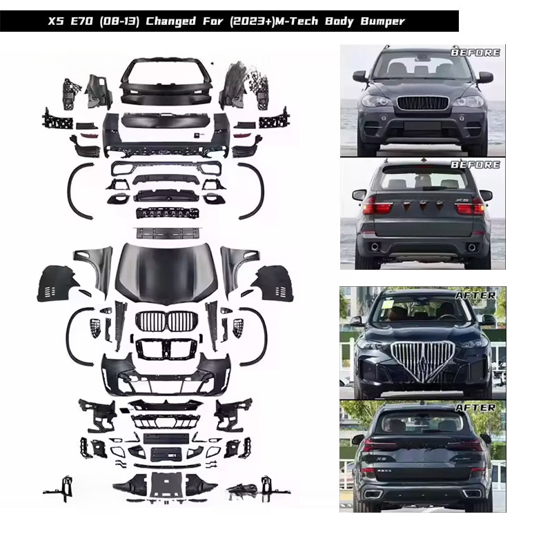Body Kit Gaya M-Tech Berkualit - Tech Acc ulasan dan harga