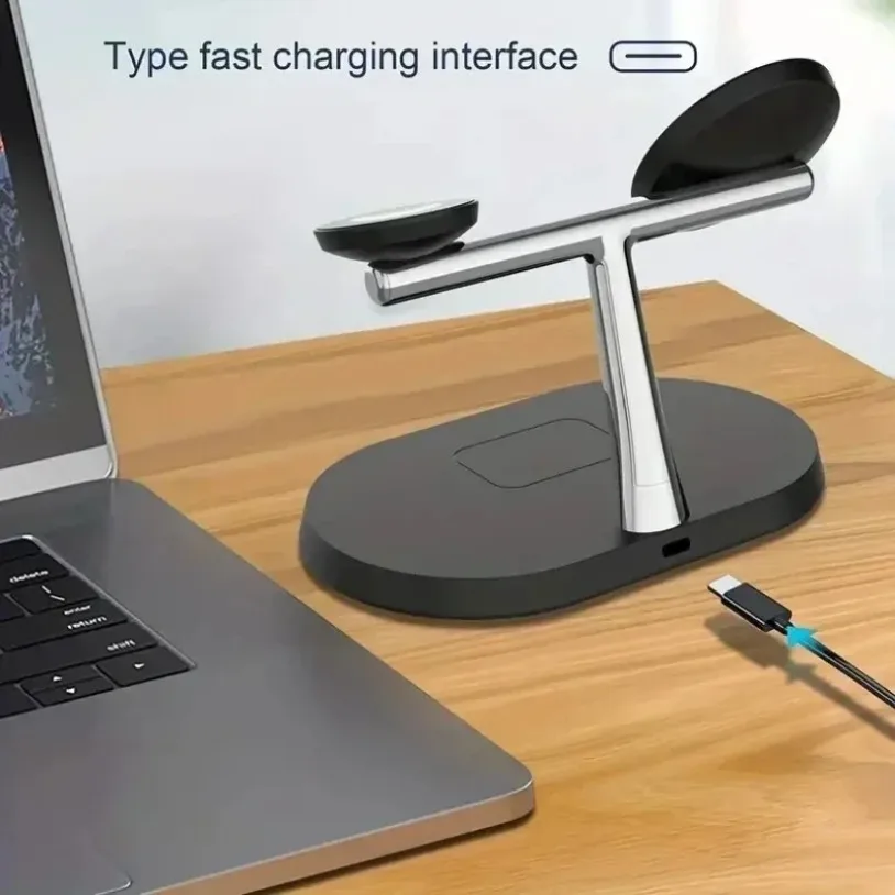 3 in 1 Opansten Magnetic Wirel - Wireless Charger 3 In 1 ulasan dan harga