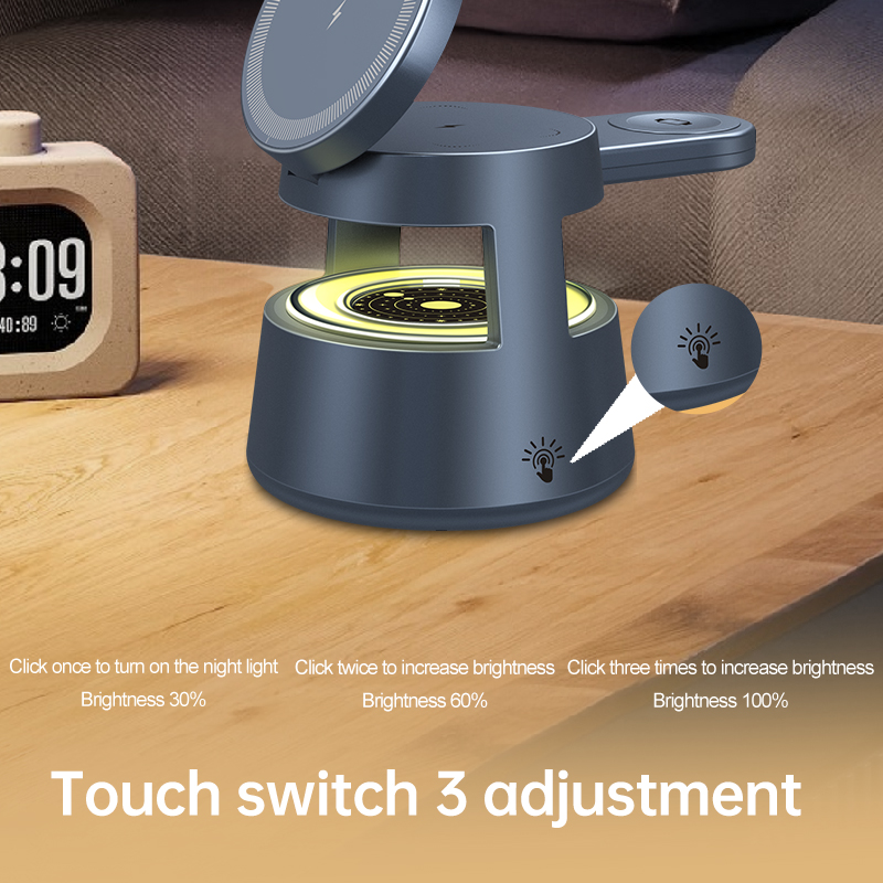 Stasiun Pengisian Daya Nirkabe - Wireless Charger 3 In 1 ulasan dan harga