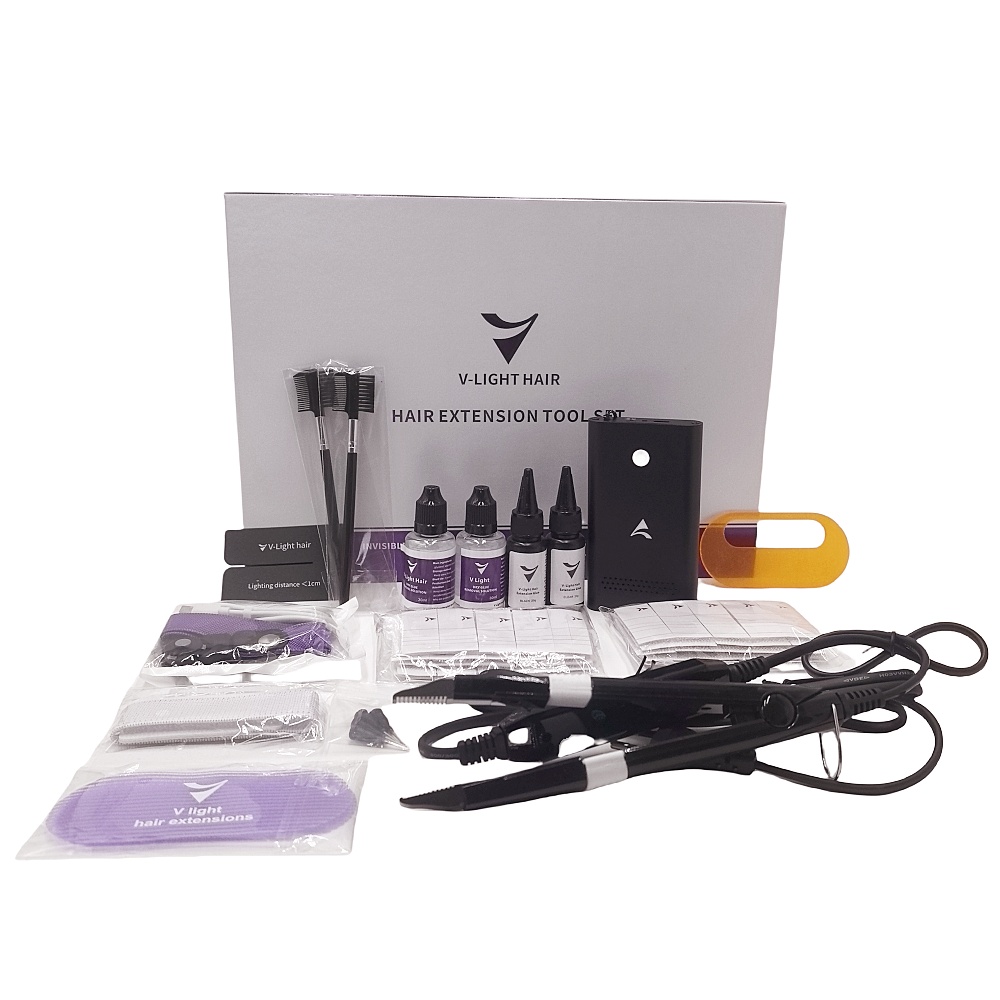 Ekstensi Rambut Hitam V-Light  - Tech Lighting Accessories ulasan dan harga