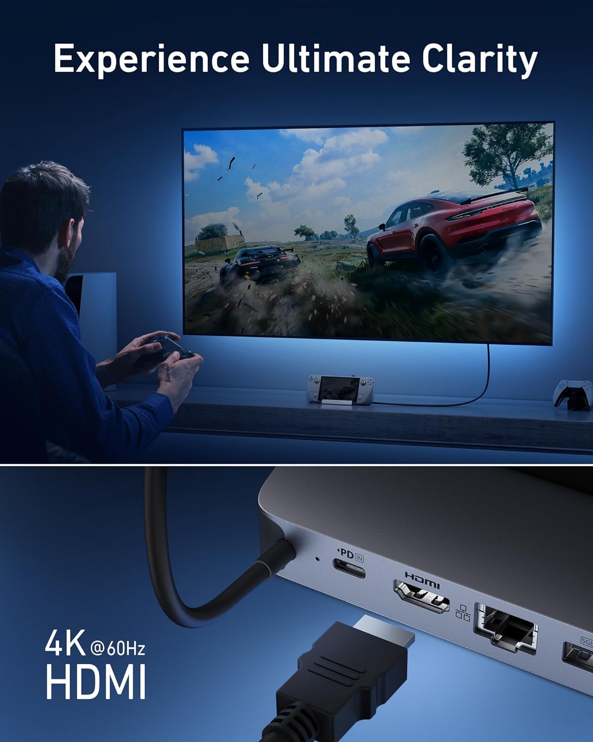 Stasiun Pengisian Daya Anker u - Usb C To Hdmi ulasan dan harga