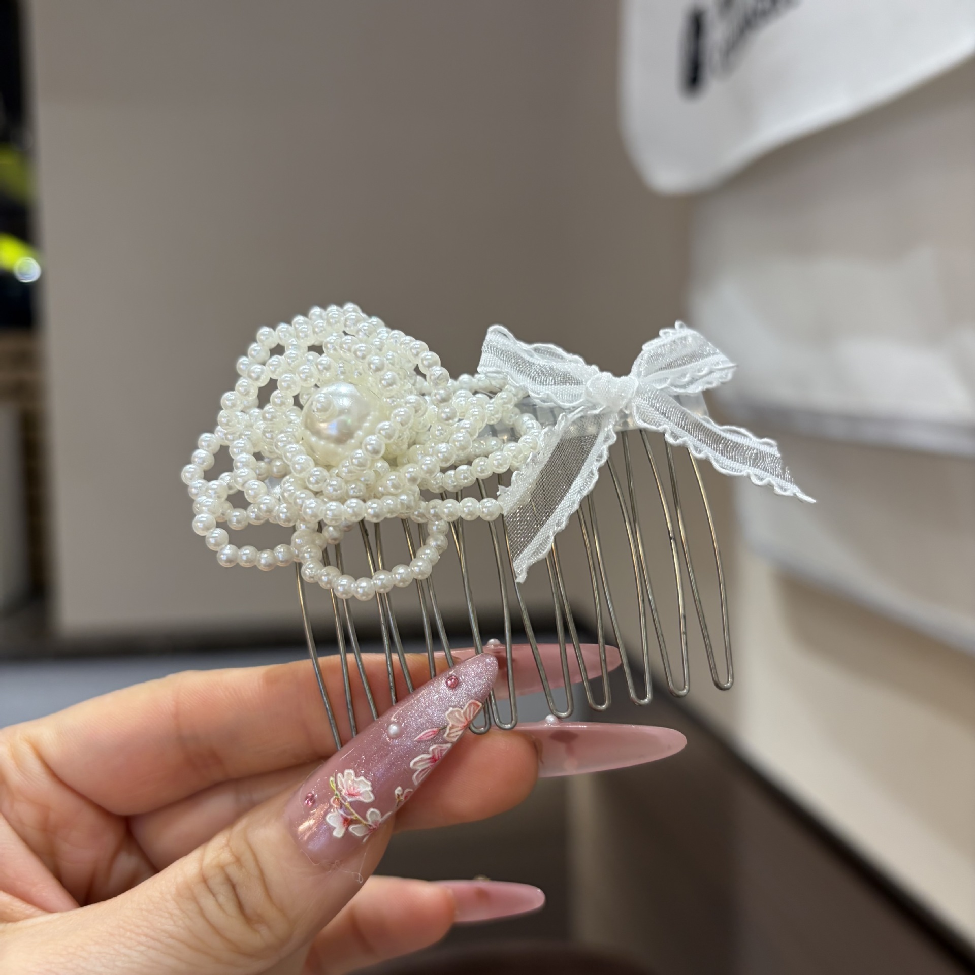 Sisir bunga mutiara modis untu - Hi Tech Accessories ulasan dan harga