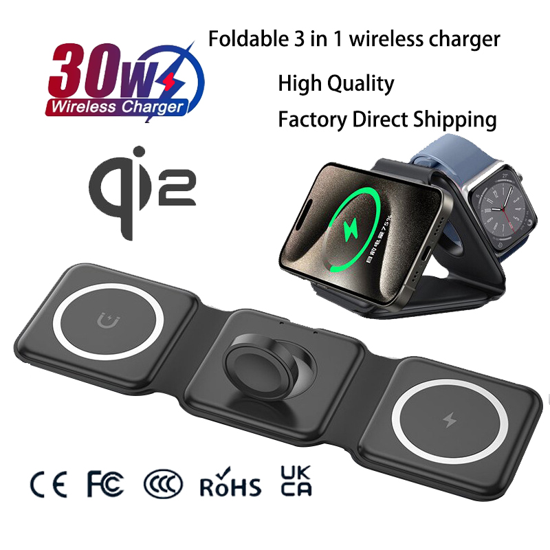 Stasiun Pengisian Daya Lipat M - Wireless Charger 3 In 1 ulasan dan harga