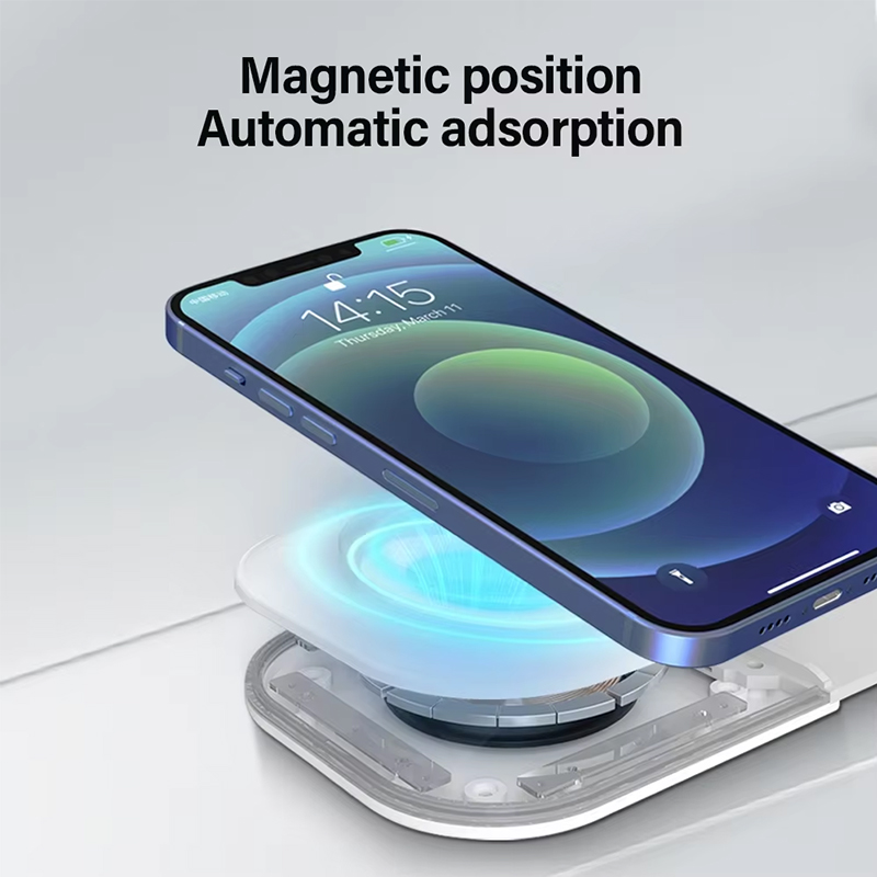 Stasiun Pengisian Daya Lipat M - Wireless Charger 3 In 1 ulasan dan harga