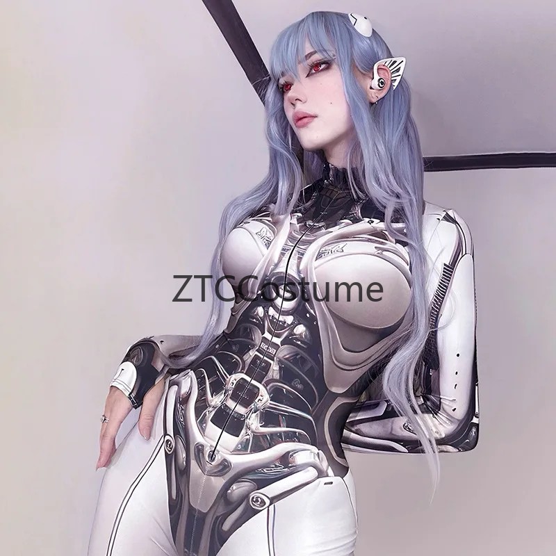 Bodysuit Cosplay Cetak 3D Y2k  - Tech Accessories Women ulasan dan harga