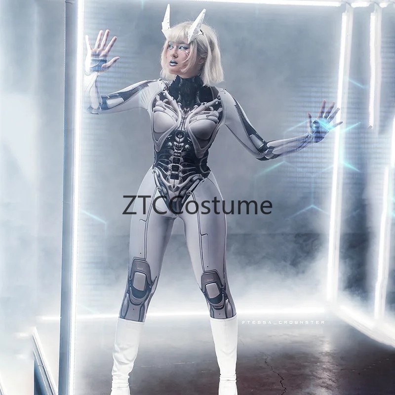 Bodysuit Cosplay Cetak 3D Y2k  - Tech Accessories Women ulasan dan harga