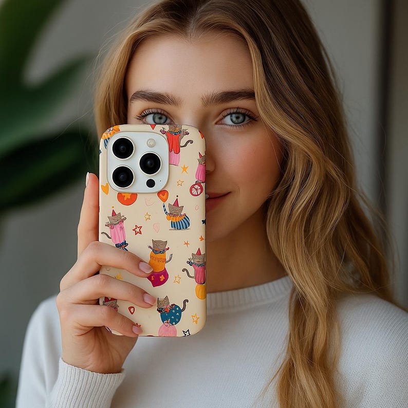 Casing iPhone Kucing Sirkus Ba - Tech Accessories Iphone ulasan dan harga