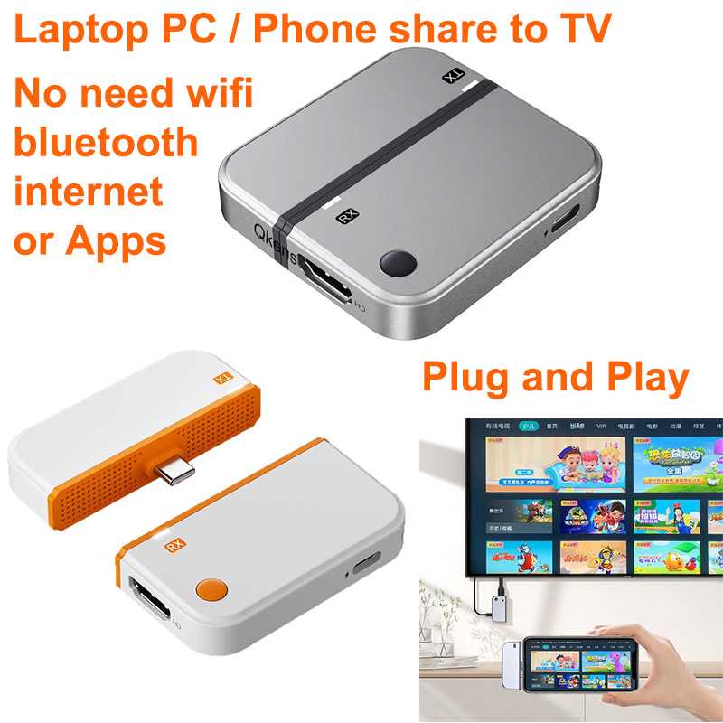 Transmitter Nirkabel Tipe C 50 - Usb C To Hdmi ulasan dan harga