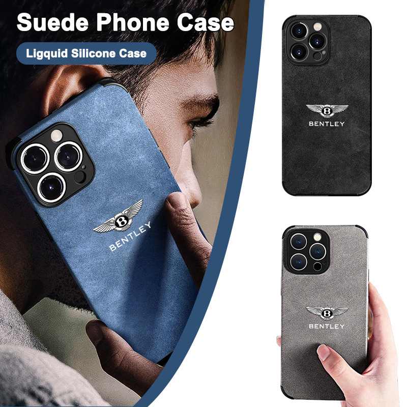 Casing HP Suede LOGO B-Bentley - Tech Accessories Apple ulasan dan harga
