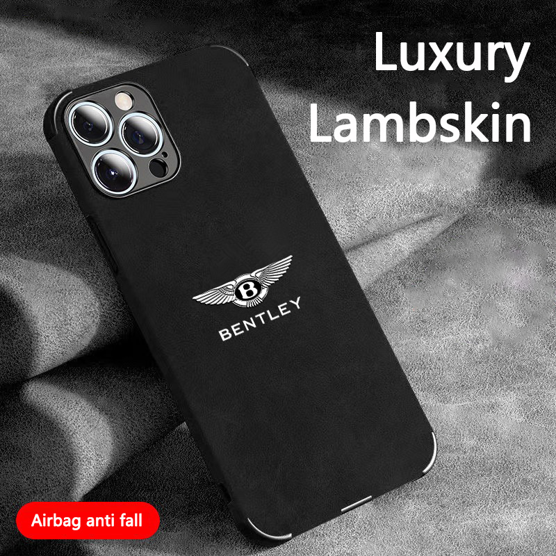 Casing HP Suede LOGO B-Bentley - Tech Accessories Apple ulasan dan harga
