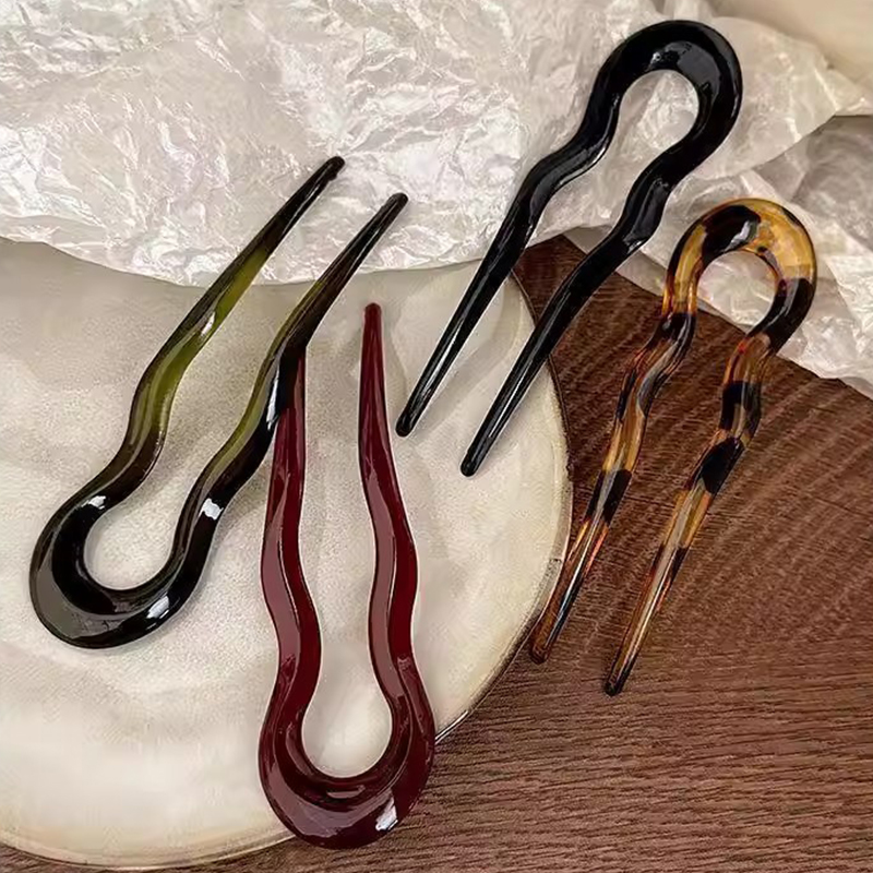 Jepit Rambut Akrilik Elegan Be - Tech Accessories Women ulasan dan harga