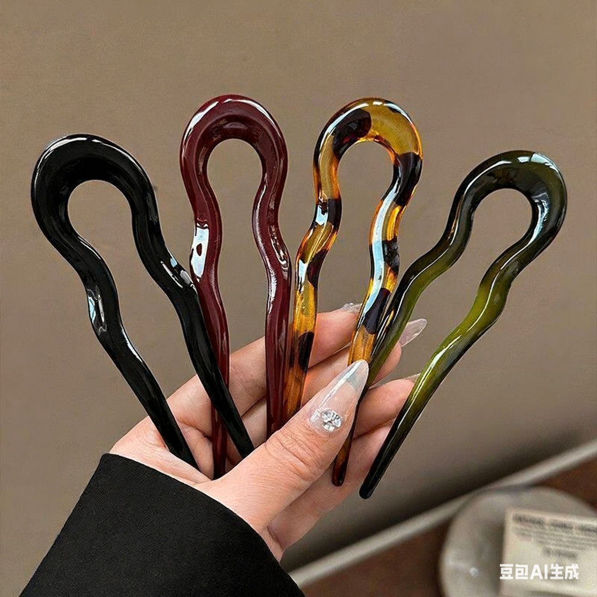 Jepit Rambut Akrilik Elegan Be - Tech Accessories Women ulasan dan harga