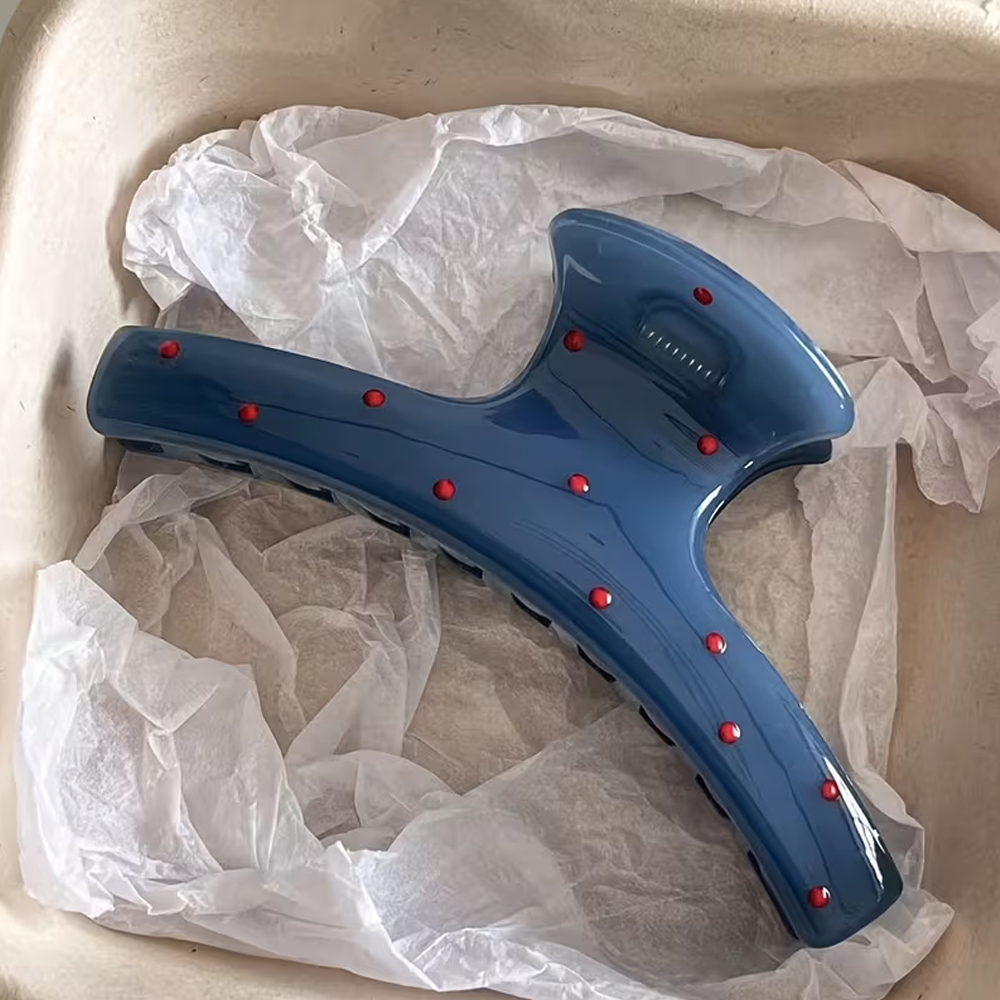 2 Jepit Rambut Pita Merah Berb - Hi Tech Accessories ulasan dan harga